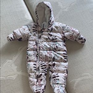 NWT NEXT clothing Baby Girl Infant Snow Suit 0-3m
